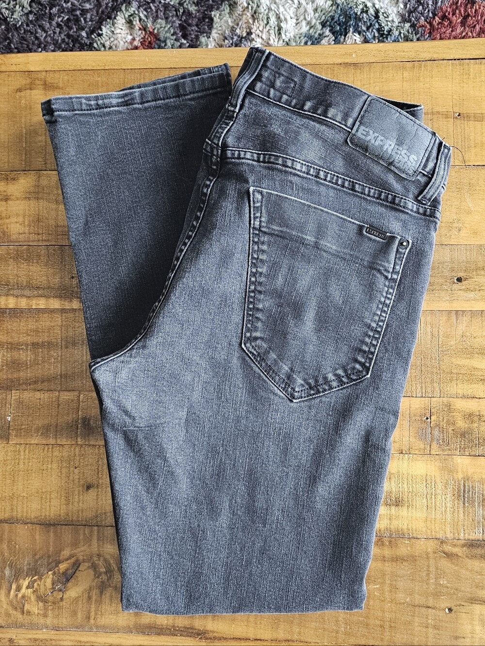Express Mens Slim Fit Rocco Straight Leg Jeans Size 34x32